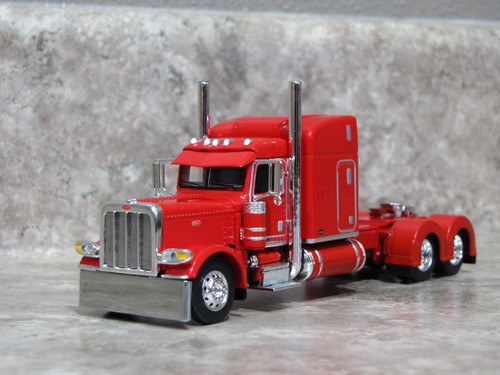 Dcp red peterbilt 389 - dcp, 1/64