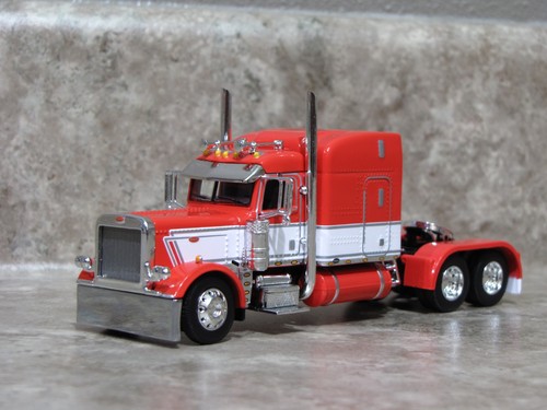 Dcp red white peterbilt - 1/64,